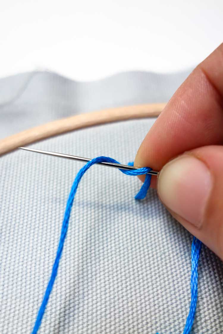 how to make a french knot how to make a french knot