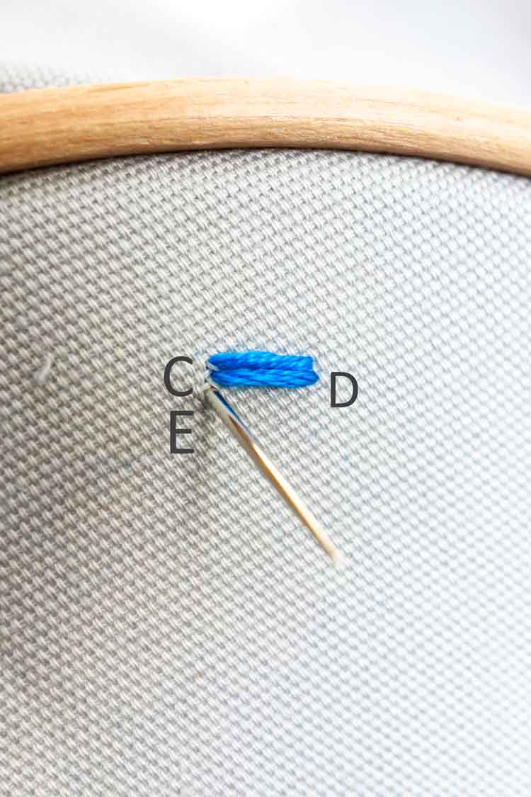 how to make a satin stitch how to make a satin stitch