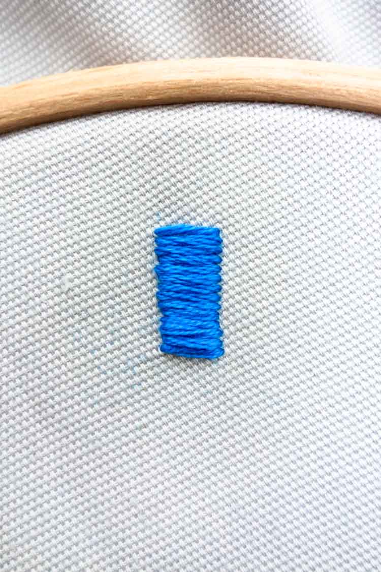 how to make a satin stitch how to make a satin stitch