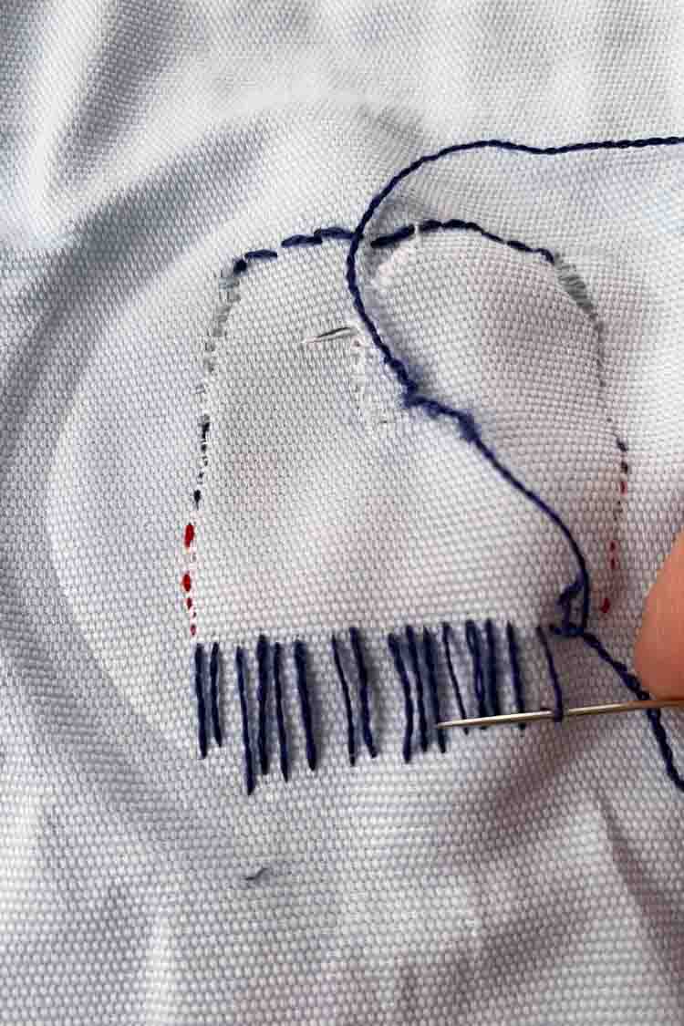 how to use the speedweave loom darning for beginners