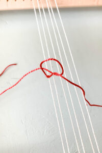 how to weave a bracelet starting with a kot