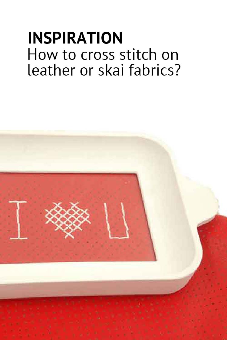 how to stitch on leather or skai fabric