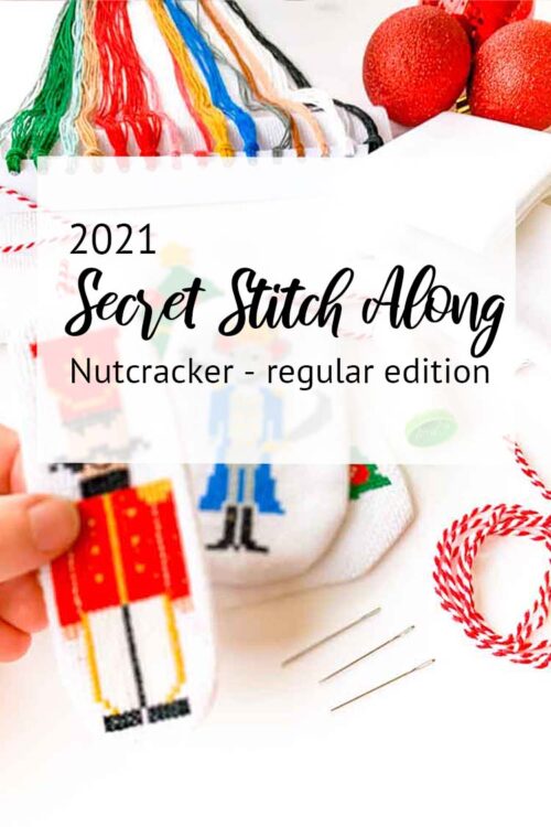 Secret Stitch Along 2021 cross stitch kit