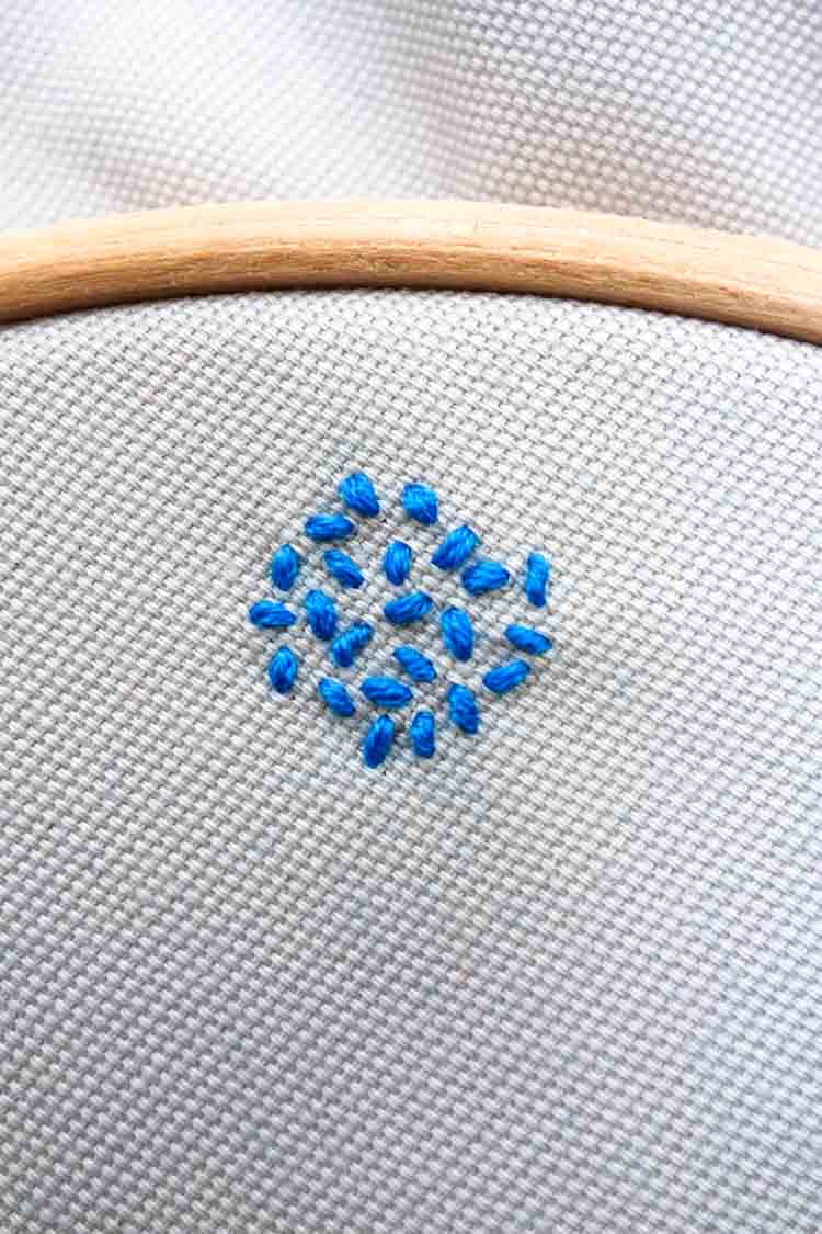 how to make a seed stitch how to make a seed stitch