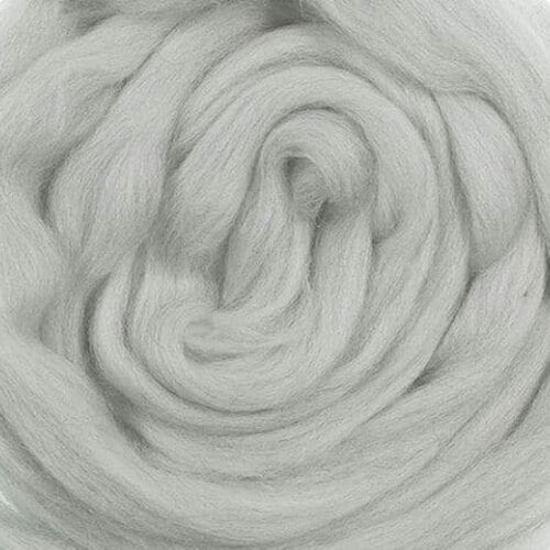 silver mix wool roving