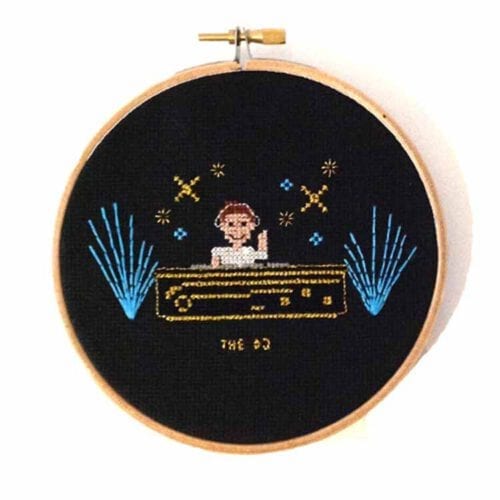 stitchajob man dj kruissteek patroon