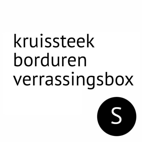 kruissteek verrassingsbox maat s